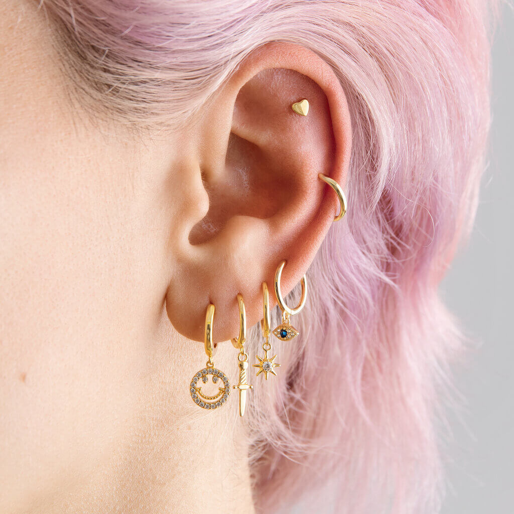 Ear Piercing Kit – Earrings and Aftercare Kit | Claire's US
